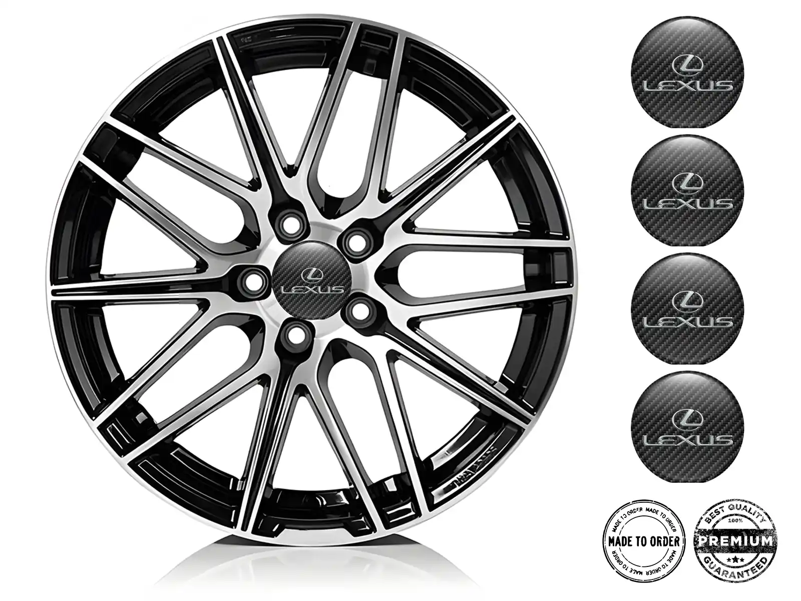 Lexus Calcomanías en Ruedas Estilo Pegatinas Racing